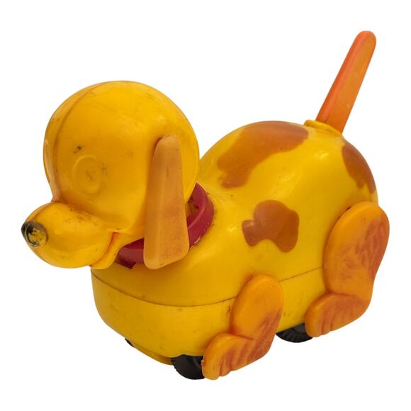1960's Plastic 5” Toy Dog Motorized Friction Durham Industries made in Hong Kong - Picture 1 of 10
